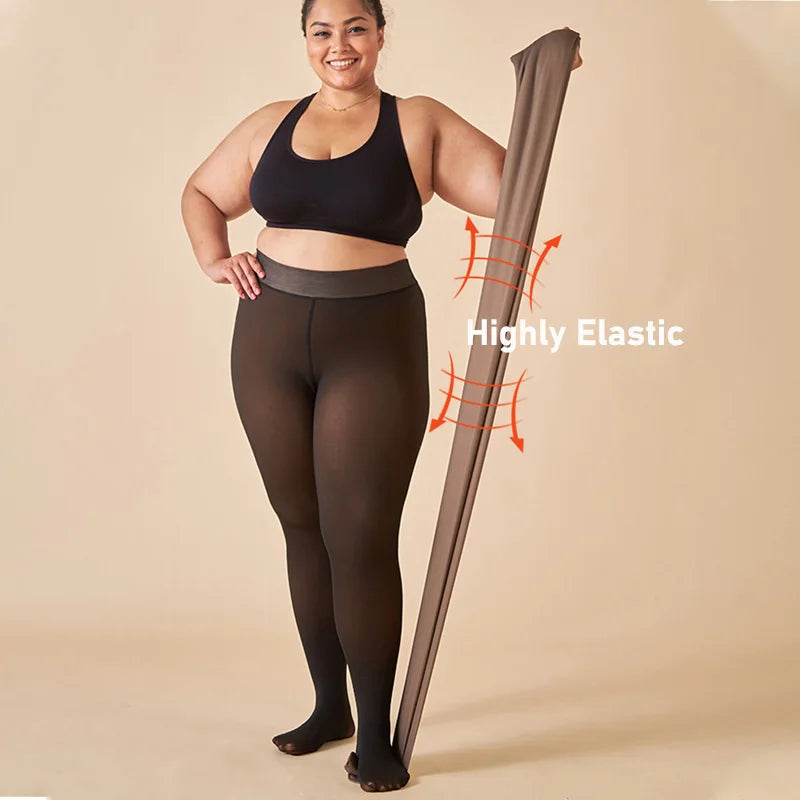 MOSINI Translucent Thermal Tights