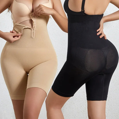 High Waist Flat Belly Belt Stretch Shapewear