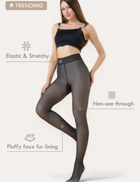 MOSINI Translucent Thermal Tights